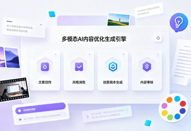 昌邑区AI智能内容优化创新 多模态生成技术丰富数字内容创作生态